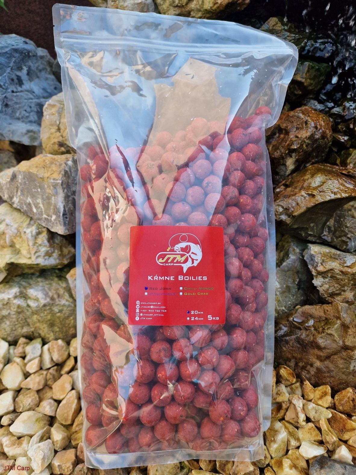 JTM Carp Red John - Kŕmne Boilies